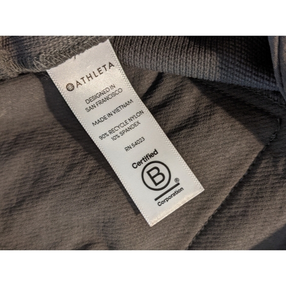 Athleta Wander Slim Straight Crop in Arbor Olive - Picture 6 of 8